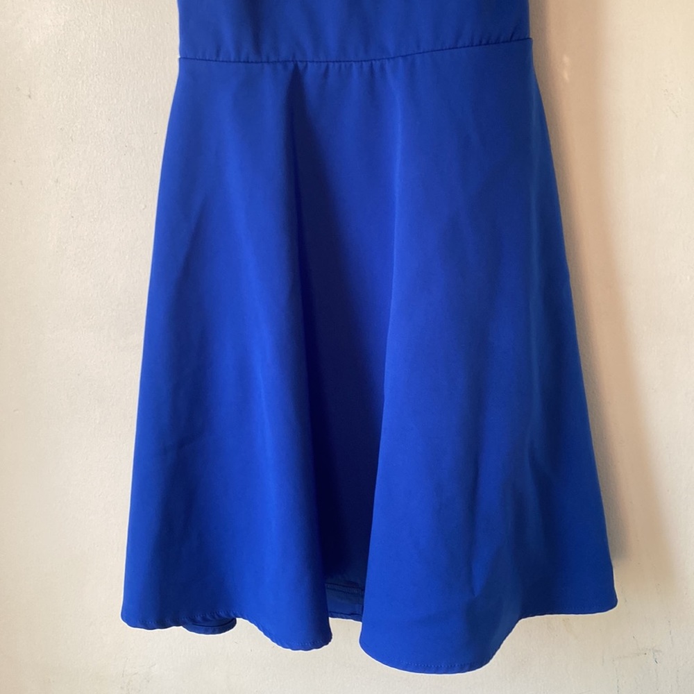 Lulu’s M Just Us Royal Blue Skater Dress - Picture 7 of 14